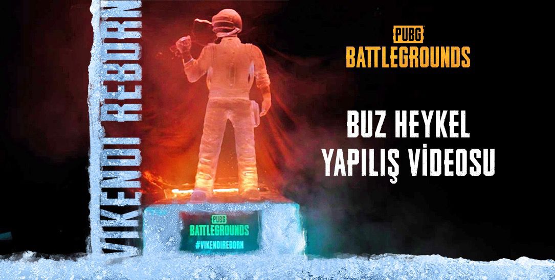 Vikendi Buz Heykel Yapılış Videosu | PUBG TR